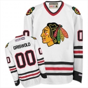 CCM Clark Griswold Chicago Blackhawks 00 Throwback Authentic Jersey - White