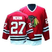 CCM Jeremy Morin Chicago Blackhawks Throwback Authentic Jersey - Red