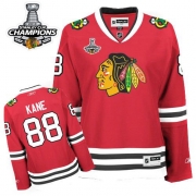 Reebok EDGE Patrick Kane Chicago Blackhawks Women Home Authentic With Stanley Cup Champions Jersey - Red