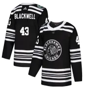 Adidas Colin Blackwell Chicago Blackhawks Youth Authentic 2019 Winter Classic Jersey - Black