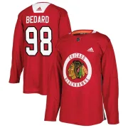 Adidas Connor Bedard Chicago Blackhawks Men's Authentic Home Practice Jersey - Red