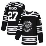 Adidas Jeremy Roenick Chicago Blackhawks Youth Authentic 2019 Winter Classic Jersey - Black