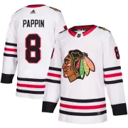 Adidas Jim Pappin Chicago Blackhawks Youth Authentic Away Jersey - White