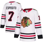 Adidas Phil Esposito Chicago Blackhawks Youth Authentic Away Jersey - White