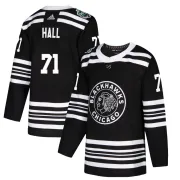 Adidas Taylor Hall Chicago Blackhawks Youth Authentic 2019 Winter Classic Jersey - Black