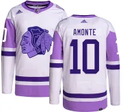 Adidas Tony Amonte Chicago Blackhawks Youth Authentic Hockey Fights Cancer Jersey