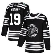 Adidas Troy Murray Chicago Blackhawks Men's Authentic 2019 Winter Classic Jersey - Black