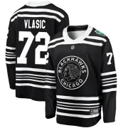 Fanatics Branded Alex Vlasic Chicago Blackhawks Men's Breakaway 2019 Winter Classic Jersey - Black