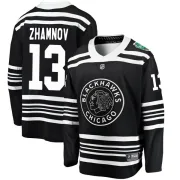 Fanatics Branded Alex Zhamnov Chicago Blackhawks Men's Breakaway 2019 Winter Classic Jersey - Black