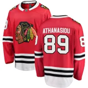 Fanatics Branded Andreas Athanasiou Chicago Blackhawks Youth Breakaway Home Jersey - Red