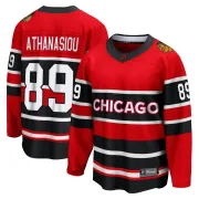 Fanatics Branded Andreas Athanasiou Chicago Blackhawks Youth Breakaway Special Edition 2.0 Jersey - Red