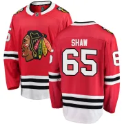 Fanatics Branded Andrew Shaw Chicago Blackhawks Youth Breakaway Home Jersey - Red