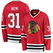 Fanatics Branded Antti Niemi Chicago Blackhawks Men's Premier Breakaway Heritage Jersey - Red