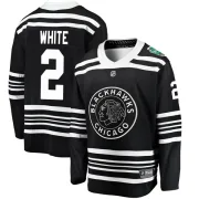 Fanatics Branded Bill White Chicago Blackhawks Men's Breakaway Black 2019 Winter Classic Jersey - White