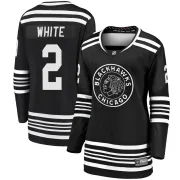 Fanatics Branded Bill White Chicago Blackhawks Women's Premier Breakaway Black Alternate 2019/20 Jersey - White