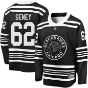 Fanatics Branded Brett Seney Chicago Blackhawks Men's Premier Breakaway Alternate 2019/20 Jersey - Black