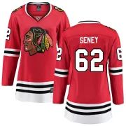 Fanatics Branded Brett Seney Chicago Blackhawks Women's Breakaway Home Jersey - Red