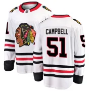 Fanatics Branded Brian Campbell Chicago Blackhawks Men's Breakaway Away Jersey - White