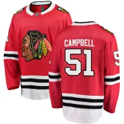Fanatics Branded Brian Campbell Chicago Blackhawks Men's Breakaway Home Jersey - Red