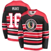 Fanatics Branded Chico Maki Chicago Blackhawks Men's Premier Breakaway Heritage Jersey - Red/Black