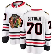 Fanatics Branded Cole Guttman Chicago Blackhawks Men's Breakaway Away Jersey - White