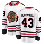 Fanatics Branded Colin Blackwell Chicago Blackhawks Men's Breakaway Away Jersey - White