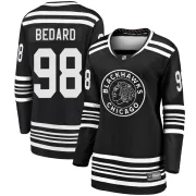 Fanatics Branded Connor Bedard Chicago Blackhawks Women's Premier Breakaway Alternate 2019/20 Jersey - Black