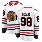 Fanatics Branded Connor Bedard Chicago Blackhawks Youth Breakaway Away Jersey - White