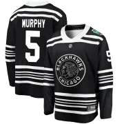 Fanatics Branded Connor Murphy Chicago Blackhawks Youth Breakaway 2019 Winter Classic Jersey - Black