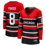 Fanatics Branded Curt Fraser Chicago Blackhawks Women's Breakaway Special Edition 2.0 Jersey - Red