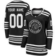 Fanatics Branded Custom Chicago Blackhawks Women's Premier Custom Breakaway Alternate 2019/20 Jersey - Black