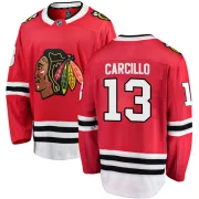 Fanatics Branded Daniel Carcillo Chicago Blackhawks Men's Breakaway Home Jersey - Red
