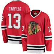 Fanatics Branded Daniel Carcillo Chicago Blackhawks Youth Premier Breakaway Heritage Jersey - Red