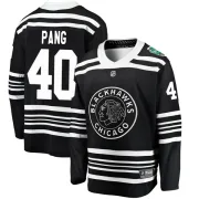 Fanatics Branded Darren Pang Chicago Blackhawks Youth Breakaway 2019 Winter Classic Jersey - Black