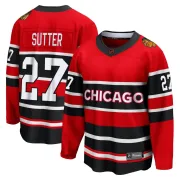 Fanatics Branded Darryl Sutter Chicago Blackhawks Men's Breakaway Special Edition 2.0 Jersey - Red