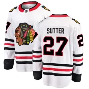 Fanatics Branded Darryl Sutter Chicago Blackhawks Youth Breakaway Away Jersey - White