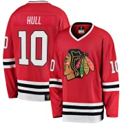 Fanatics Branded Dennis Hull Chicago Blackhawks Men's Premier Breakaway Heritage Jersey - Red