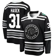Fanatics Branded Dominik Hasek Chicago Blackhawks Men's Breakaway 2019 Winter Classic Jersey - Black