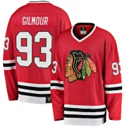 Fanatics Branded Doug Gilmour Chicago Blackhawks Men's Premier Breakaway Heritage Jersey - Red