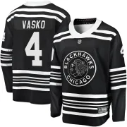 Fanatics Branded Elmer Vasko Chicago Blackhawks Men's Premier Breakaway Alternate 2019/20 Jersey - Black