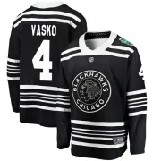 Fanatics Branded Elmer Vasko Chicago Blackhawks Youth Breakaway 2019 Winter Classic Jersey - Black