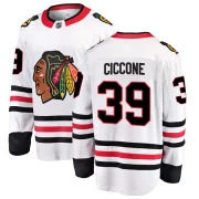 Fanatics Branded Enrico Ciccone Chicago Blackhawks Men's Breakaway Away Jersey - White