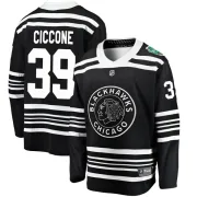 Fanatics Branded Enrico Ciccone Chicago Blackhawks Youth Breakaway 2019 Winter Classic Jersey - Black