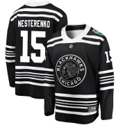 Fanatics Branded Eric Nesterenko Chicago Blackhawks Men's Breakaway 2019 Winter Classic Jersey - Black