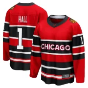 Fanatics Branded Glenn Hall Chicago Blackhawks Youth Breakaway Special Edition 2.0 Jersey - Red