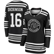 Fanatics Branded Jason Dickinson Chicago Blackhawks Women's Premier Breakaway Alternate 2019/20 Jersey - Black