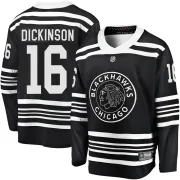 Fanatics Branded Jason Dickinson Chicago Blackhawks Youth Premier Breakaway Alternate 2019/20 Jersey - Black