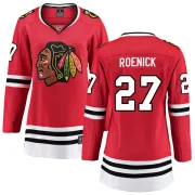 Fanatics Branded Jeremy Roenick Chicago Blackhawks Women's Breakaway Home Jersey - Red