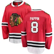 Fanatics Branded Jim Pappin Chicago Blackhawks Men's Breakaway Home Jersey - Red