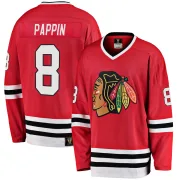 Fanatics Branded Jim Pappin Chicago Blackhawks Men's Premier Breakaway Heritage Jersey - Red